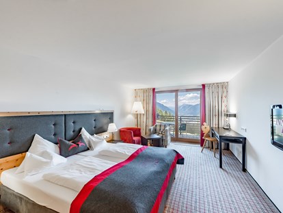 Hundehotel - Tirol - Doppelzimmer Weitsicht deluxe, auch in der Variante mit Parkett buchbar - Inntalerhof - DAS Panoramahotel