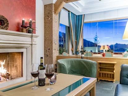 Hundehotel - Tirol - Den Abend gemütlich ausklingen lassen in unserer Lounge - Inntalerhof - DAS Panoramahotel