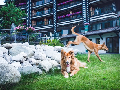 Hundehotel - Tirol - Garten - Alpin Resort Sacher
