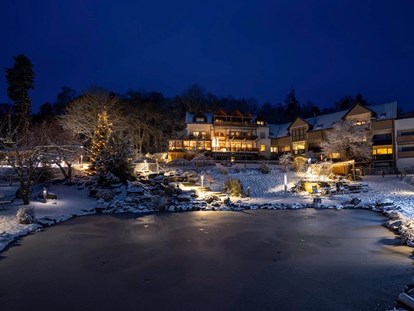 Hundehotel - Sauna - Winter im Bergfried - Natur-Hunde-Hotel Bergfried