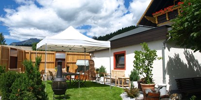 Hundehotel - Umgebungsschwerpunkt: Berg - Dorfgastein - Unser schöner Garten - Hotel Aloisia