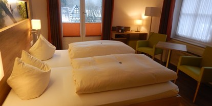 Hundehotel - Umgebungsschwerpunkt: Berg - Deutschland - Hotelzimmer - Hotel & Gasthof Hubertushöhe
