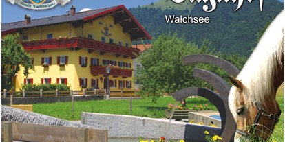 Hundehotel - Maishofen - Familien- und hundefreundlicher Reiterhof in Walchsee/Tirol - Reitanlage & Ferienwohnungen Dagnhof