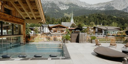 Hundehotel - Umgebungsschwerpunkt: See - Tirol - Dachterrasse zum Entspannen - Kaiserlodge