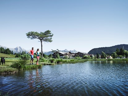 Hundehotel - Umgebungsschwerpunkt: Berg - Seefeld in Tirol - Nordic Walking am Wildsee - Spaziergänge und Wanderungen in allen Schwierigkeitsgraden in der Olympiaregion Seefeld - Inntalerhof - DAS Panoramahotel