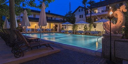 Hundehotel - Klassifizierung: 4 Sterne - Cima di Porlezza - Pool - Sunstar Hotel Brissago - Sunstar Hotel Brissago