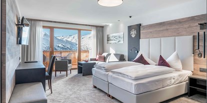Hundehotel - WLAN - Serfaus - Doppelzimmer Gletscherblick - SKI | GOLF | WELLNESS Hotel Riml****S