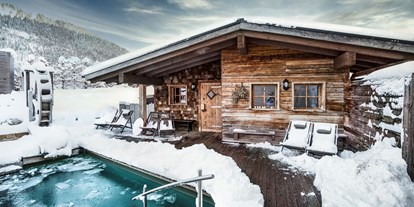 Hundehotel - Bademöglichkeit für Hunde - Oberstdorf - Sauna mit Tauchbecken - Panoramahotel Oberjoch