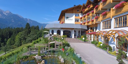 Hundehotel - Umgebungsschwerpunkt: Berg - Lienz (Lienz) - Hoteleingang - Hotel Glocknerhof