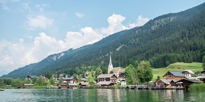 Hundehotel - Umgebungsschwerpunkt: am Land - Hermagor - Weißensee - Baden, Bergbahn, Wandern und Mountainbike-Trails - Hotel Glocknerhof