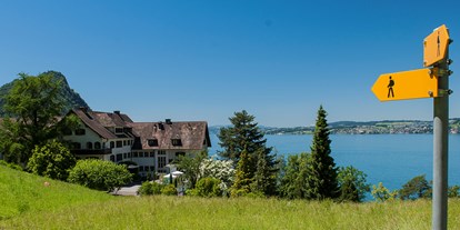 Hundehotel - Pools: Außenpool beheizt - Schweiz - Wanderwege am See- und Seminarhotel FloraAlpina - See- und Seminarhotel FloraAlpina