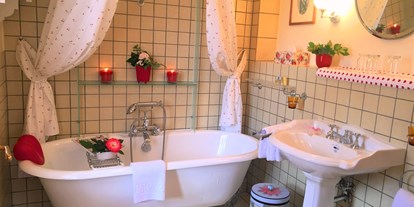 Hundehotel - Unterkunftsart: Appartement - Sölden (Sölden) - Badezimmer im App. Harmonie - Haus Alpengruss