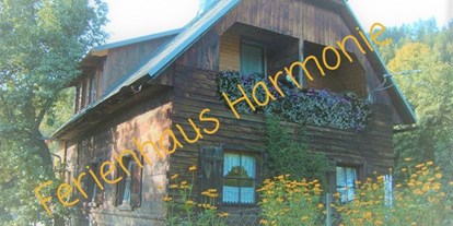 Hundehotel - Schwerpunkt: Familie - Ferienhaus Harmonie das Holzhäuschen in der Steiermark  - Ferienhaus Harmonie