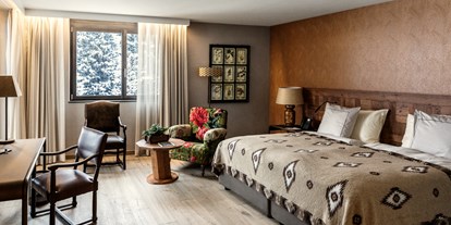 Hundehotel - Umgebungsschwerpunkt: Berg - Davos Dorf - Lifestyle Doppelzimmer - Valsana Hotel Arosa