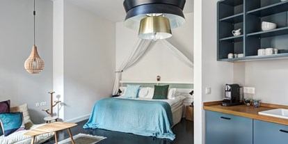 Hundehotel - Unterkunftsart: Appartement - Berlin - Kategorki 3
Bis 2 Personen
37–46 m2
Badewanne
Regenwalddusche - Gorki Apartments