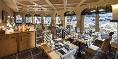 Hundehotel - barrierefrei - Berner Oberland - Restaurant «Möserstube» - GOLFHOTEL Les Hauts de Gstaad & SPA