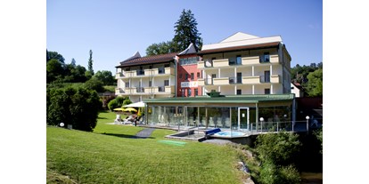 Hundehotel - Umgebungsschwerpunkt: am Land - Niederösterreich - Außenansicht Hotel - Hotel-Restaurant Liebnitzmühle