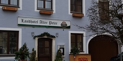 Hundehotel - Hund im Restaurant erlaubt - Oberbayern - Landhotel Alter Peter