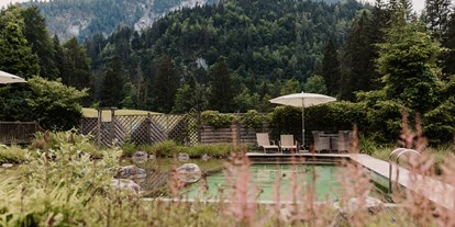 Hundehotel - Verpflegung: Halbpension - Berchtesgaden - Natubadeteich - Naturhotel Schütterbad