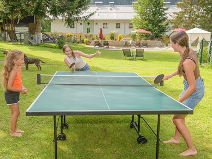 Hundehotel - Pongau - Lust auf eine Partie Tischtennis ? - GRUBERS Hotel Apartments Gastein