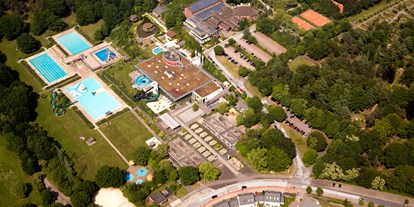 Hundehotel - Klassifizierung: 3 Sterne - Nordrhein-Westfalen - Luftbild der Umgebung - Hotel Am Stimbergpark