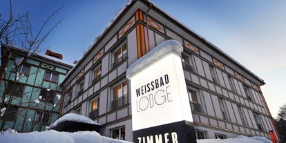 Hundehotel - Umgebungsschwerpunkt: Fluss - Schweiz - Auch im Winter geöffnet! - Weissbad Lodge