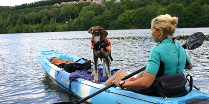 Hundehotel - Umgebungsschwerpunkt: See - Meerfeld - Ferienhäuser Hundeparadies Eifel
