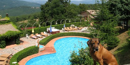 Hundehotel - Umgebungsschwerpunkt: Fluss - Toskana - Schwimmingpool - Hotel Rifugio Prategiano Maremma Toskana