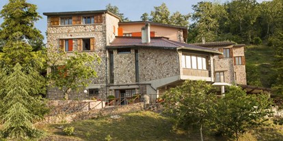 Hundehotel - Preisniveau: moderat - Montieri GR - Hotelansicht - Hotel Rifugio Prategiano Maremma Toskana