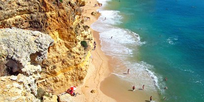 Hundehotel - Umgebungsschwerpunkt: Fluss - Algarve - Blick über den Strand - Monte Dourado Flat