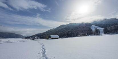 Hundehotel - Patergassen - Spuren im Schnee - Hotel Das Leonhard